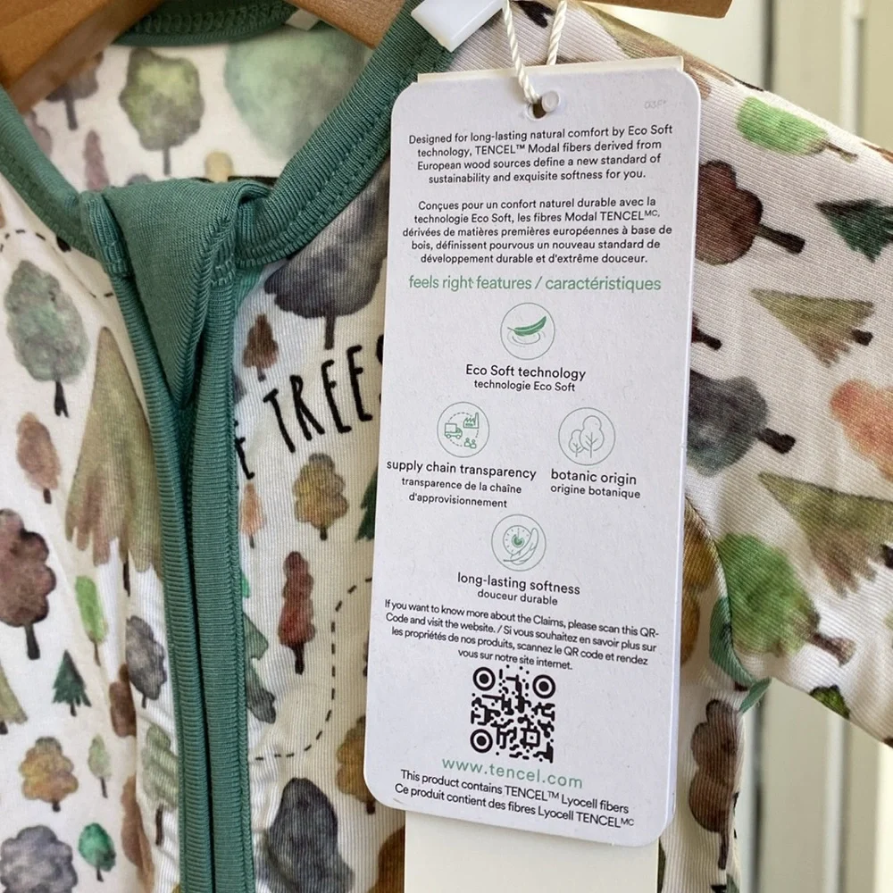 Wild Woven (formerly Kind Thing) Save the Trees Zip Romper - Picture 7 of 11